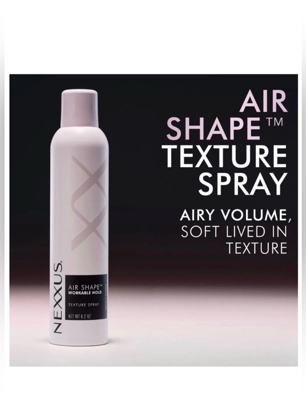 Nexxus - Air Shape Workable Hold Texture Spray - Picture 2 of 5